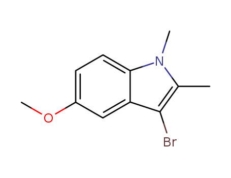 1H-Indole, 3-bromo-5-methoxy-1,2-dimethyl-