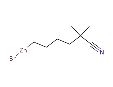 Bromozinc(1+) 5-cyano-5-methylhexan-1-ide