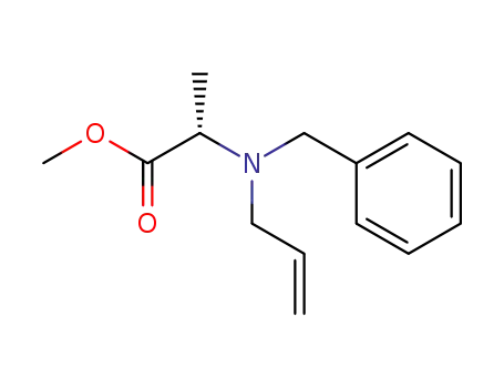 N-benzyl-N-allylamino-L-alanine methyl ester