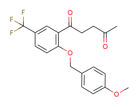 1,4-Pentanedione,
1-[2-[(4-methoxyphenyl)methoxy]-5-(trifluoromethyl)phenyl]-