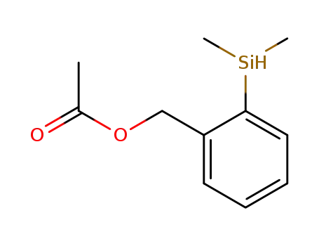 Benzenemethanol, 2-(dimethylsilyl)-, acetate
