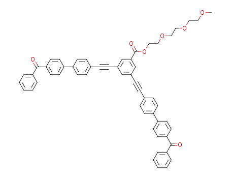 2-[2-(2-methoxyethoxy)ethoxy]ethyl 3,5-di(benzoylbiphenylethynyl)benzoate