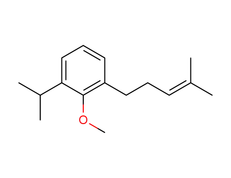 1-Isopropyl-2-methoxy-3-(4-methyl-pent-3-enyl)-benzene