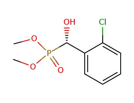 Molecular Structure of 97939-09-8 (s(-)-dimethyl o-chloro-α-hydroxybenzylphosphonate)