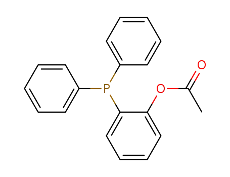 Molecular Structure of 289884-68-0 (Phenol, 2-(diphenylphosphino)-, acetate (ester))
