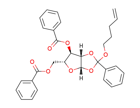 3,5-di-O-benzoyl-β-D-arabinofuranose 1,2-(pent-4-enyl orthobenzoate)