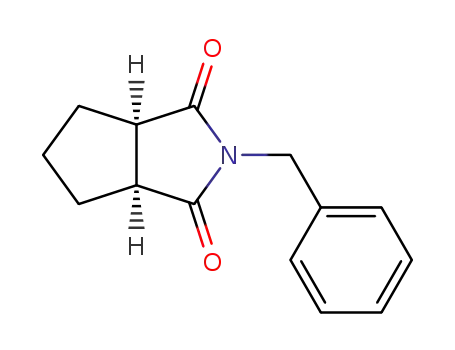 Molecular Structure of 111939-08-3 (N-benzyl-3-azabicyclo[3.3.0]octane-2,4-dione)
