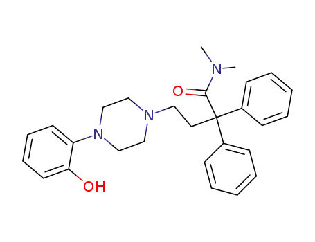 N,N-dimethyl-2,2-diphenyl-4-[4-(2-hydroxyphenyl)piperazin-1-yl]butanamide