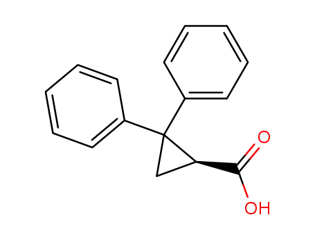 Cyclopropanecarboxylic acid, 2,2-diphenyl-, (S)-