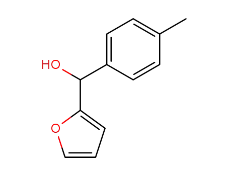 Molecular Structure of 224962-61-2 (2-[α-hydroxy-α-(p-tolyl)]methylfuran)