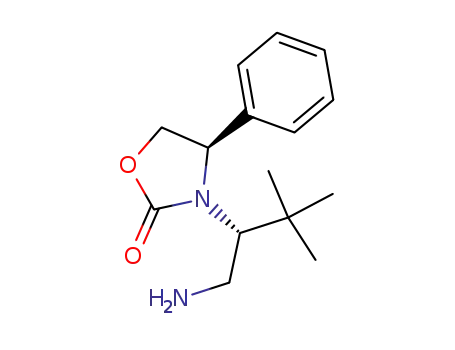 (R)-3-((R)-1-Aminomethyl-2,2-dimethyl-propyl)-4-phenyl-oxazolidin-2-one