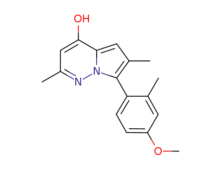 7-(4-methoxy-2-methylphenyl)-2,6-dimethylpyrrolo[1,2-b]pyridazin-4-ol