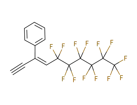 3-phenyl-5,5,6,6,7,7,8,8,9,9,10,10,10-tridecafluoro-(3E)-decen-1-yne