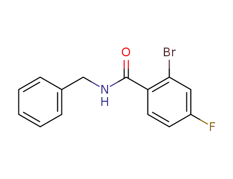 Benzamide, 2-bromo-4-fluoro-N-(phenylmethyl)-