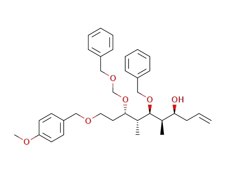 (4S,5R,6S,7R,8S)-6-Benzyloxy-8-benzyloxymethoxy-10-(4-methoxy-benzyloxy)-5,7-dimethyl-dec-1-en-4-ol