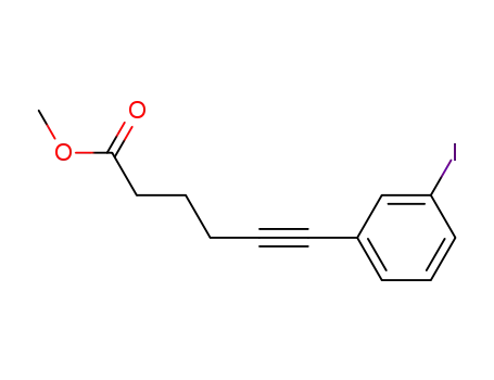 methyl 6-(3-iodophenyl)-5-hexynoate