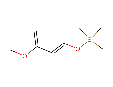 Molecular Structure of 138118-31-7 (Silane, [(3-methoxy-1,3-butadienyl)oxy]trimethyl-, (E)-)