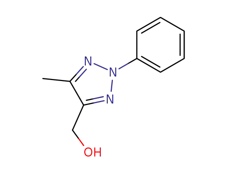 Molecular Structure of 13322-19-5 ((5-METHYL-2-PHENYL-2H-1,2,3-TRIAZOL-4-YL)METHANOL)