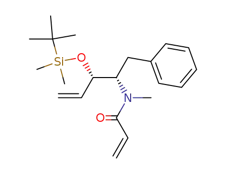 (3S,4S)-4-(N-acryloyl-N-methylamino)-3-[(tert-butyl)dimethylsiloxy]-5-phenylpent-1-ene