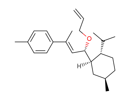 1-[(E)-(R)-3-Allyloxy-3-((1R,2S,5R)-2-isopropyl-5-methyl-cyclohexyl)-1-methyl-propenyl]-4-methyl-benzene