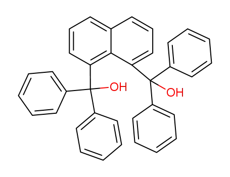 1,8-bis(diphenylhydroxymethyl)naphthalene