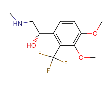 (S)-1-(3,4-dimethoxy-2-trifluoromethylphenyl)-2-methylaminoethanol