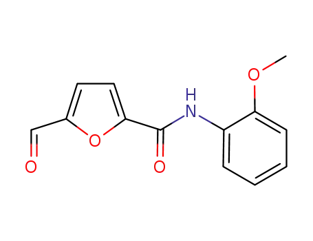 2-푸란카복사미드,5-포르밀-N-(2-메톡시페닐)-(9CI)