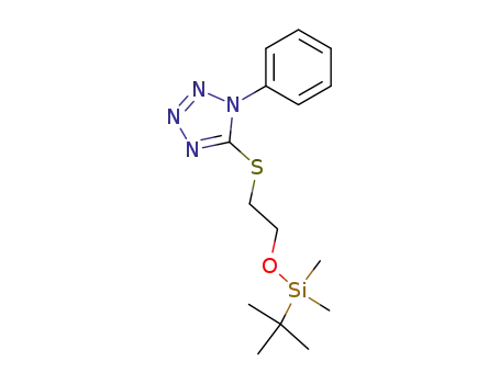 5-[(2-{[tert-butyl(dimethyl)silyl]oxy}ethyl)sulfanyl]-1-phenyl-1H-tetrazole