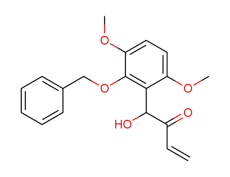 1-(2-benzyloxy-3,6-dimethoxyphenyl)-1-hydroxybut-3-en-2-one