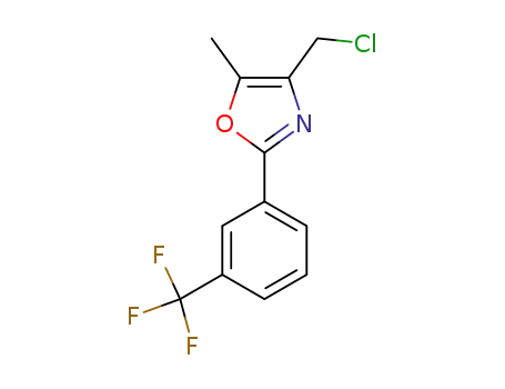4-Chloromethyl-5-methyl-2-(3-trifluoromethyl-phenyl)-oxazole