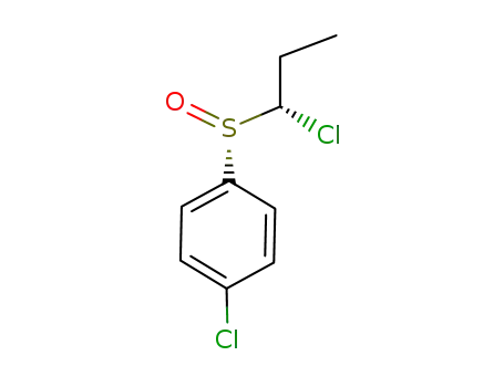 Molecular Structure of 935662-17-2 ((S,S<sub>S</sub>)-p-chlorophenyl 1-chloropropyl sulfoxide)