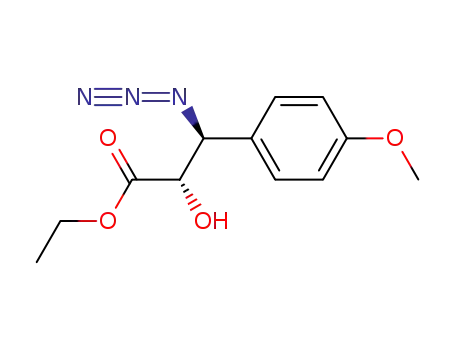 (2S,3S)-3-Azido-2-hydroxy-3-(4-methoxy-phenyl)-propionic acid ethyl ester