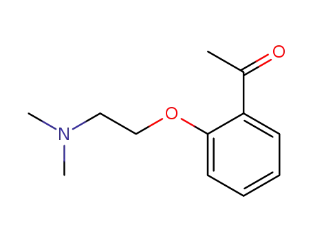 Molecular Structure of 2089-20-5 (1-[2-(2-dimethylaminoethoxy)phenyl]ethanone)
