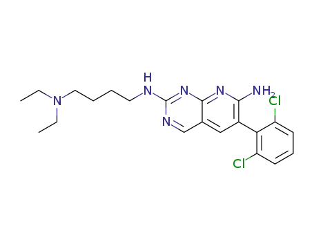 6-(2,6-dichlorophenyl)-N<sub>2</sub>-(4-diethylamino-butyl)-pyrido[2,3-d]pyrimidine-2,7-diamine