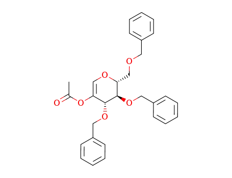 2-O-acetyl-3,4,6-tri-O-benzyl-1,5-anhydro-D-arabino-hex-1-enitol