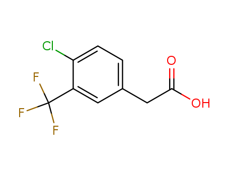 4-Chloro-3-(trifluoromethyl)phenylacetic acid cas no. 22902-86-9 98%