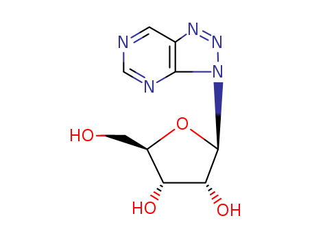 (2R,3S,4R,5R)-2-(hydroxymethyl)-5-(triazolo[4,5-d]pyrimidin-3-yl)tetrahydrofuran-3,4-diol