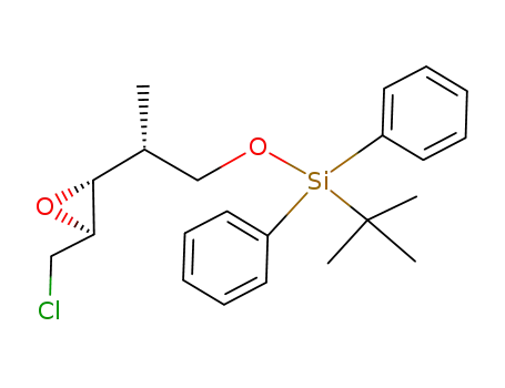 tert-Butyl-[(R)-2-((2R,3S)-3-chloromethyl-oxiranyl)-propoxy]-diphenyl-silane