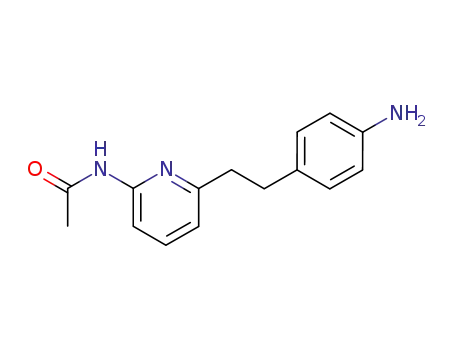 N-{6-[2-(4-aminophenyl)ethyl]-2-pyridinyl}acetamide