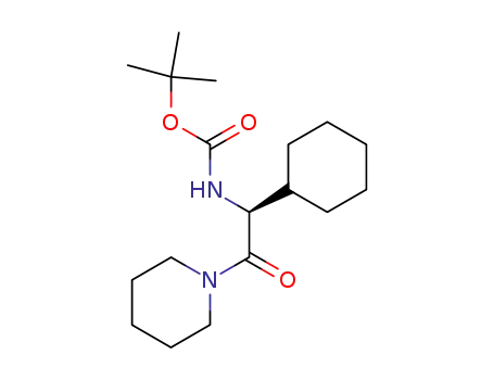 (1-cyclohexyl-2-oxo-2-piperidin-1-yl-ethyl)-carbamic acid <i>tert</i>-butyl ester