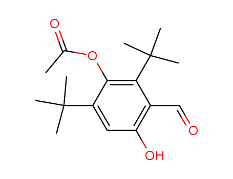 Benzaldehyde, 3-(acetyloxy)-2,4-bis(1,1-dimethylethyl)-6-hydroxy-
