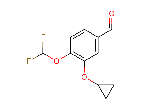 3-Cyclopropoxy-4-difluoromethoxy-benzaldehyde