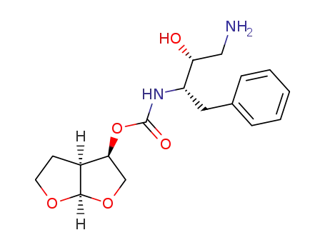 (3R,3aS,6aR)hexahydrofuro[2,3-b]furan-3-yl N-[(1S,2R)-3-amino-1-benzyl-2-hydroxypropyl]carbamate