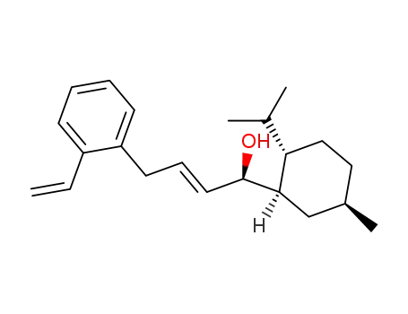 (E)-(R)-1-((1R,2S,5R)-2-Isopropyl-5-methyl-cyclohexyl)-4-(2-vinyl-phenyl)-but-2-en-1-ol