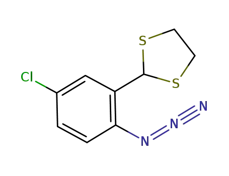 2-azido-5-chlorobenzaldehyde ethylene dithioacetal
