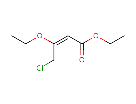 4-CHLORO-3-ETHOXY-BUT-2-ENOIC ACID ETHYL ESTERCAS