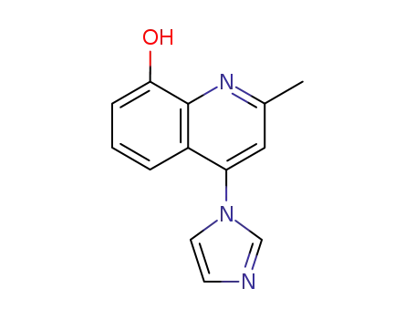 8-Hydroxy-4-(1H-imidazol-yl)-2-methylquinoline
