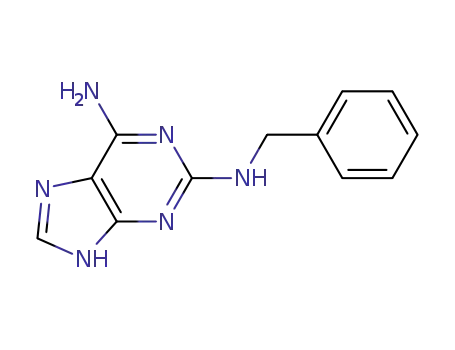Molecular Structure of 1001253-97-9 (2-benzylamino-6-aminopurine)