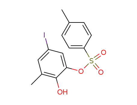 1,2-Benzenediol, 5-iodo-3-methyl-, 1-(4-methylbenzenesulfonate)