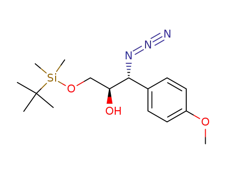 (2R,3R)-3-azido-1-(tert-butyldimethylsilyloxy)-3-(4-methoxyphenyl)-2-propanol